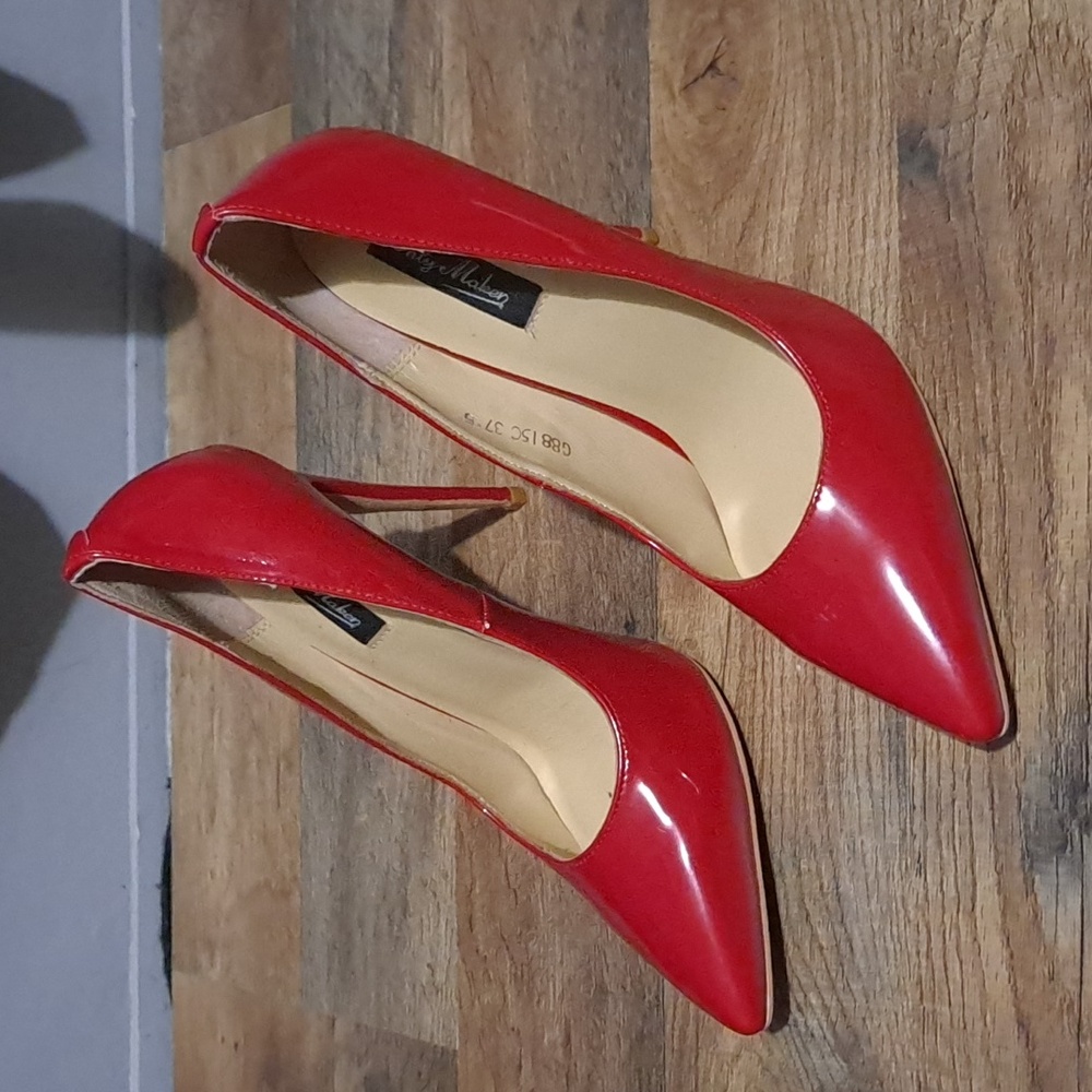 Red high heels
